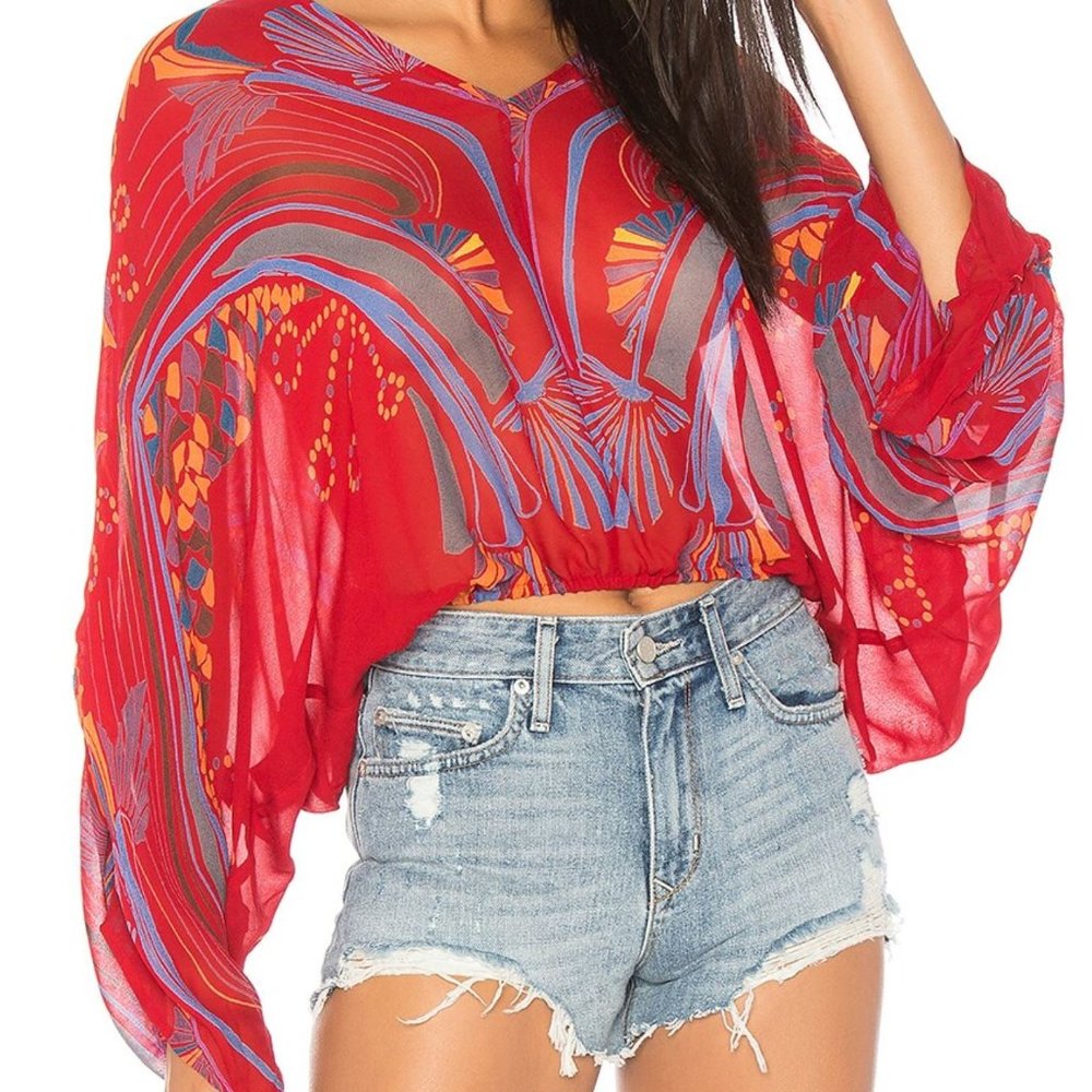 Free People Large Beneath the Sea Top